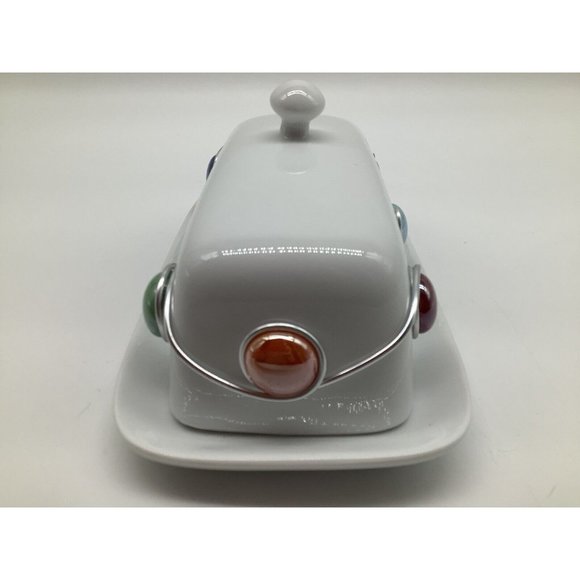 Cordon Blue BIA Jeweled Butter Dish - Picture 5 of 14